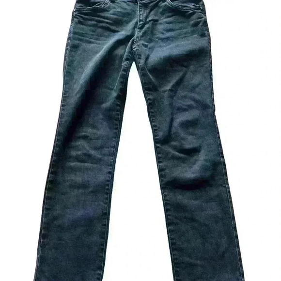 Young Versace Womens Jeans Straight Leg Low Rise  Denim Medium Wash Blue - Picture 4 of 8